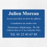 Plaque personnalisée en aluminium 30x20cm｜Plaque professionnelle