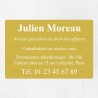 Plaque personnalisée en aluminium 30x20cm｜Plaque professionnelle