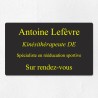 Plaque professionnelle économique en PVC gravoply 25x15cm