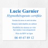 Plaque professionnelle économique en PVC gravoply 40x30cm