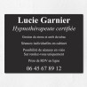 Plaque professionnelle économique en PVC gravoply 40x30cm