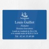 Plaque gravée pour notaire en plexiglas 30x20cm