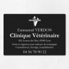 Plaque vétérinaire en aluminium 30x20cm