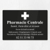 Plaque pharmacie en plexiglas gravé 30x20cm