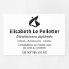 Plaque diététicienne en plexiglas gravé 30x20cm