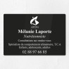 Plaque nutritionniste en plexiglas gravé 30x20cm