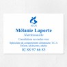 Plaque nutritionniste économique en PVC gravoply 30x20cm