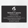 Plaque nutritionniste économique en PVC gravoply 30x20cm