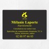 Plaque nutritionniste économique en PVC gravoply 30x20cm
