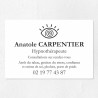 Plaque hypnothérapeute économique en PVC gravoply 30x20cm