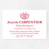 Plaque hypnothérapeute économique en PVC gravoply 30x20cm