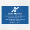 Plaque magnétiseur en plexiglas gravé 30x20cm