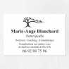 Plaque naturopathe économique en PVC gravoply 30x20cm