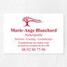 Plaque naturopathe économique en PVC gravoply 30x20cm