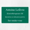 Plaque professionnelle économique en PVC gravoply 25x15cm