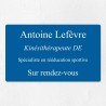 Plaque professionnelle économique en PVC gravoply 25x15cm