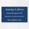 Plaque professionnelle économique en PVC gravoply 25x15cm
