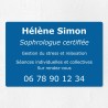 Plaque personnalisée économique en PVC 30x20cm｜Plaque professionnelle