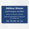 Plaque personnalisée économique en PVC 30x20cm｜Plaque professionnelle