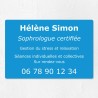 Plaque personnalisée économique en PVC 30x20cm｜Plaque professionnelle
