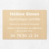 Plaque personnalisée économique en PVC 30x20cm｜Plaque professionnelle