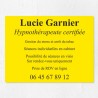 Plaque professionnelle économique en PVC gravoply 40x30cm