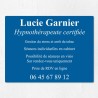 Plaque professionnelle économique en PVC gravoply 40x30cm