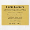 Plaque professionnelle économique en PVC gravoply 40x30cm