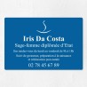 Plaque sage-femme économique en PVC gravoply 30x20cm