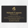 Plaque nutritionniste économique en PVC gravoply 30x20cm