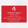 Plaque nutritionniste économique en PVC gravoply 30x20cm
