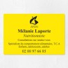 Plaque nutritionniste économique en PVC gravoply 30x20cm