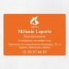 Plaque nutritionniste économique en PVC gravoply 30x20cm