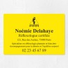 Plaque réflexologue économique en PVC gravoply 30x20cm
