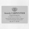 Plaque hypnothérapeute économique en PVC gravoply 30x20cm