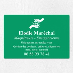 Plaque magnétiseur économique en PVC gravoply 30x20cm