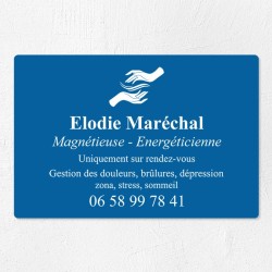 Plaque magnétiseur économique en PVC gravoply 30x20cm