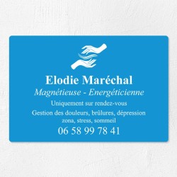 Plaque magnétiseur économique en PVC gravoply 30x20cm