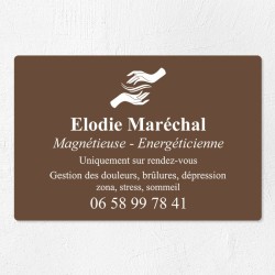 Plaque magnétiseur économique en PVC gravoply 30x20cm