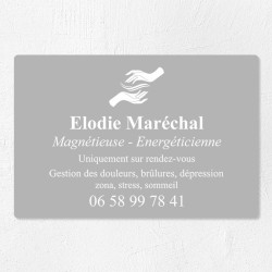 Plaque magnétiseur économique en PVC gravoply 30x20cm