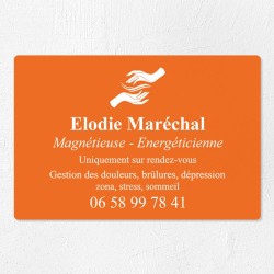 Plaque magnétiseur économique en PVC gravoply 30x20cm
