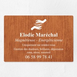 Plaque magnétiseur économique en PVC gravoply 30x20cm