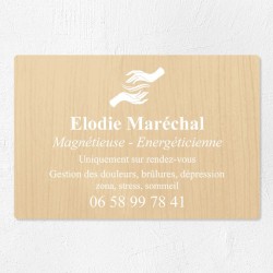Plaque magnétiseur économique en PVC gravoply 30x20cm