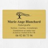 Plaque naturopathe économique en PVC gravoply 30x20cm
