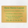 Plaque personnalisée en laiton 30x20cm｜Plaque professionnelle