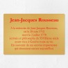Plaque commémorative personnalisée en laiton 30x20cm