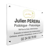 Plaques paramédicales personnalisées