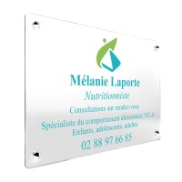 Plaque nutritionniste professionnelle